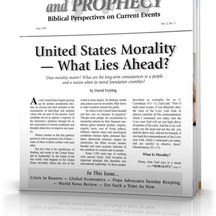 World News and Prophecy June 1999