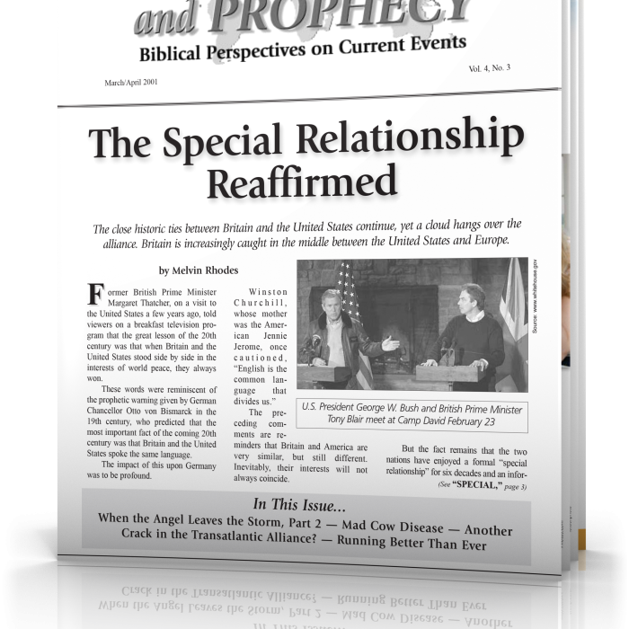 World News and Prophecy March - April 2001