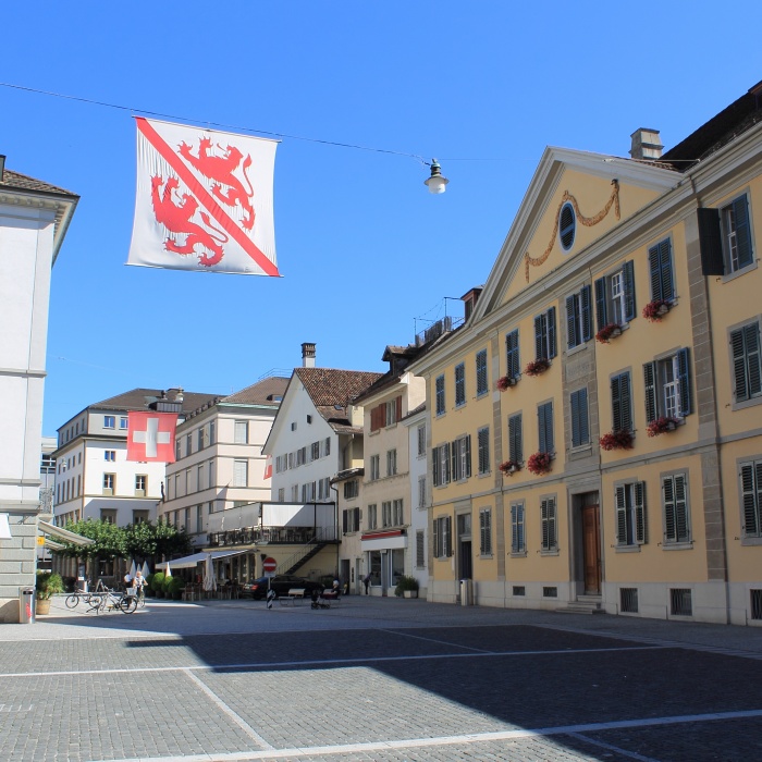 flags in Winterthur