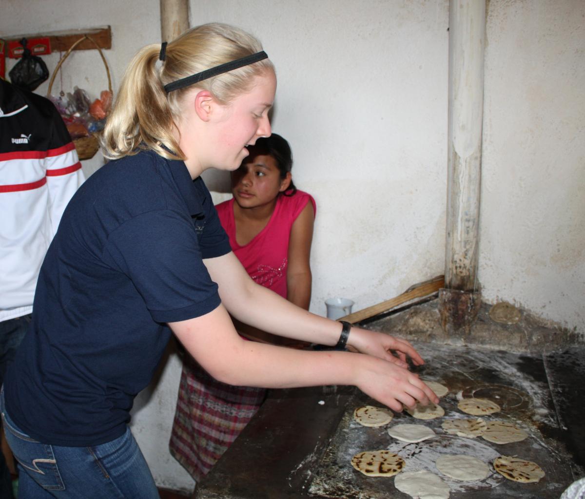Making Corn Tortillas