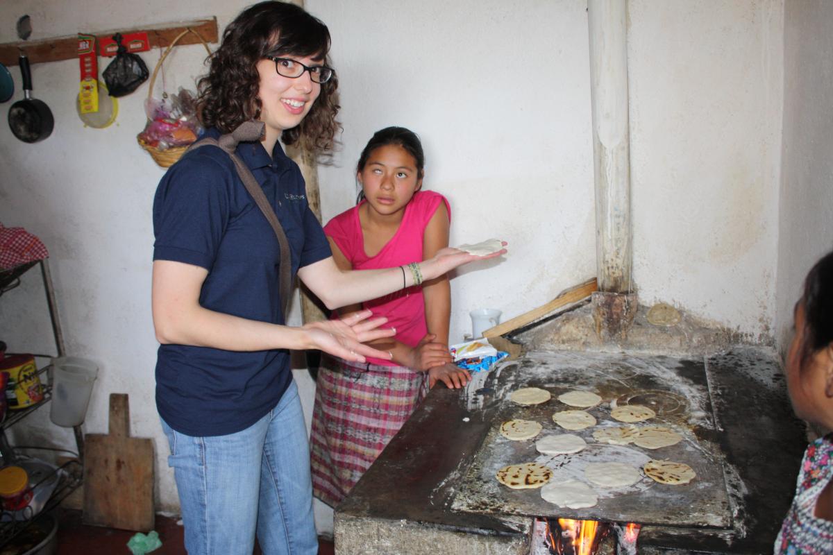 Making Corn Tortillas