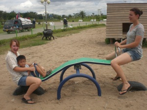 At the Playground with Sora