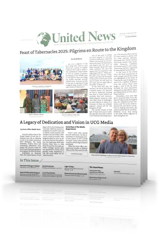 United News: November-December 2025 tilted cover