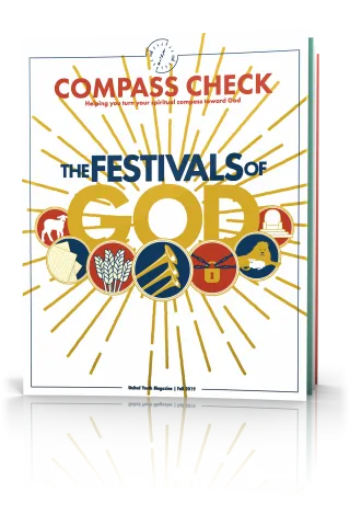 Compass Check Fall 2019 Tilted Cover, God's Festivals