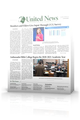 United News September - October 2020 Cover Page