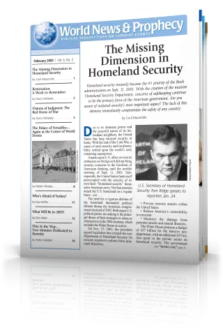 World News and Prophecy February 2003