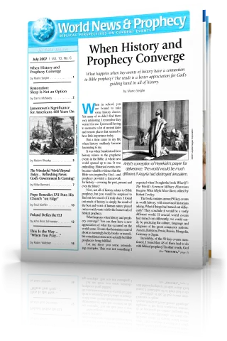 World News and Prophecy July 2007