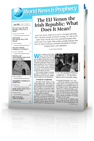 World News and Prophecy July 2008