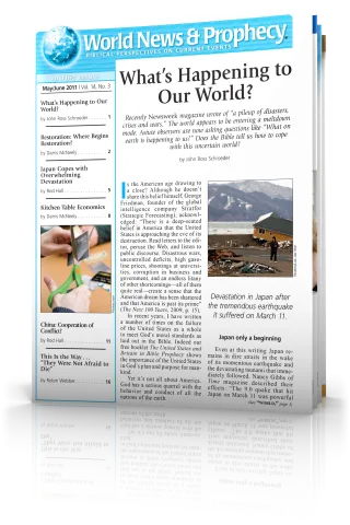 World News and Prophecy May - June 2011