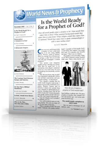 World News and Prophecy November 2002