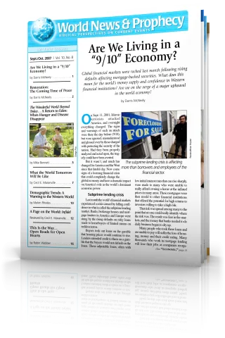 World News and Prophecy September - October 2007