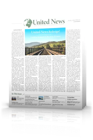 United News January-February 2020 Cover Page