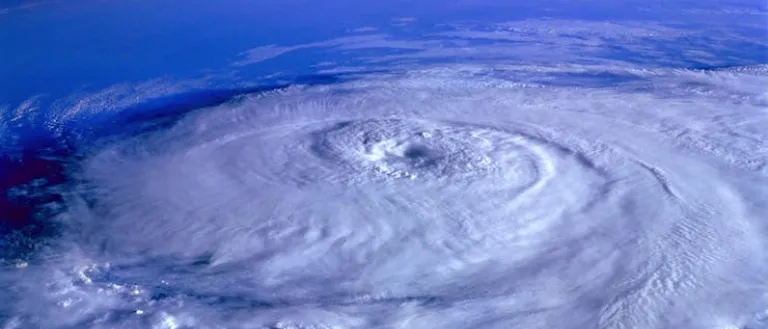 Hurricane Dorian from space