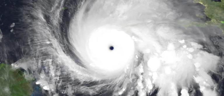 Satellite image of Hurricane Melissa