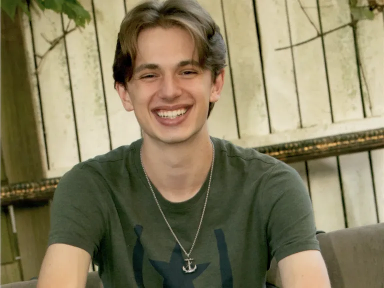 a young man