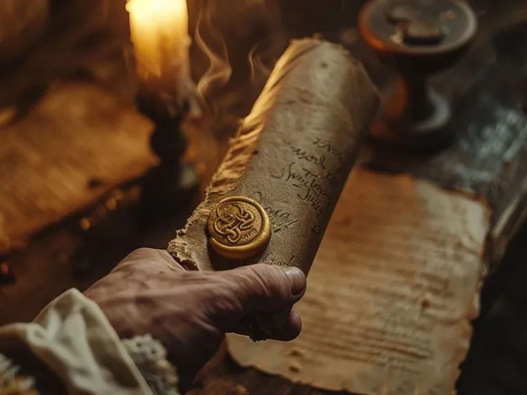 Josephus helps bring clarity to this important question. A hand holding a scroll