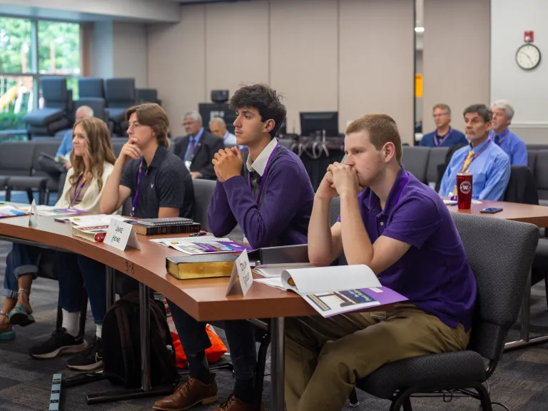 ABC Students in class