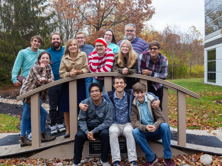 ABC Students on bridge