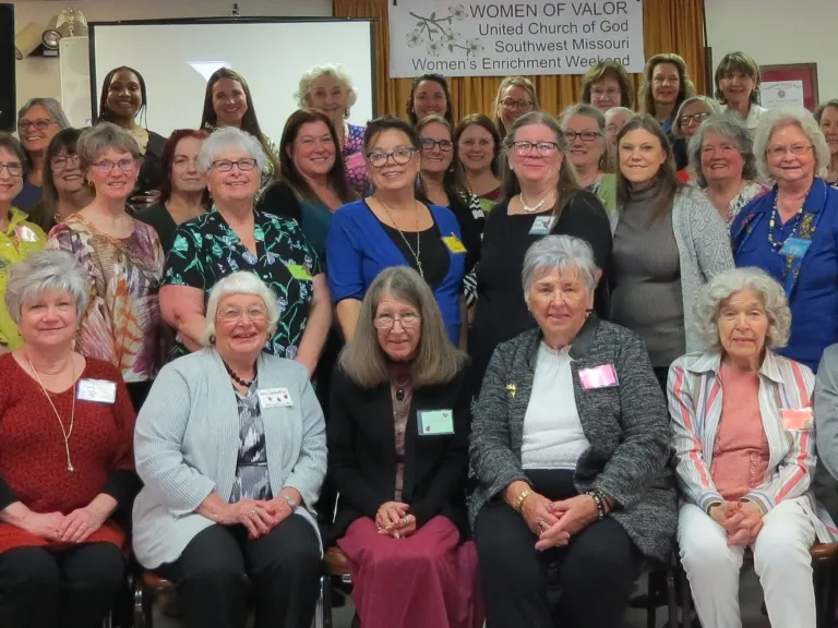 Southwest Missouri Women’s Enrichment Weekend a large group of women indoors