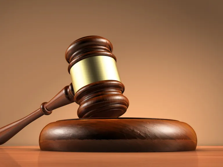 A judge's gavel.