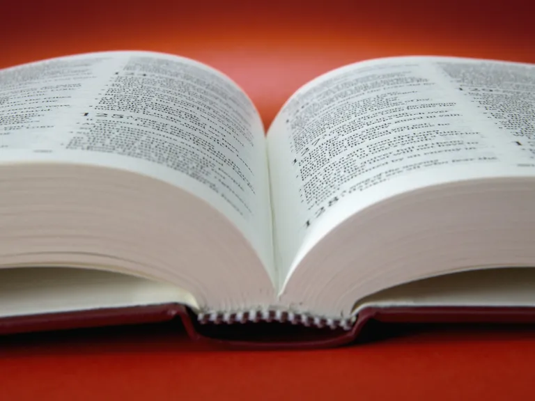 This New Covenant is a vital revision in how God interacts with His people. An open Bible laying on a table.