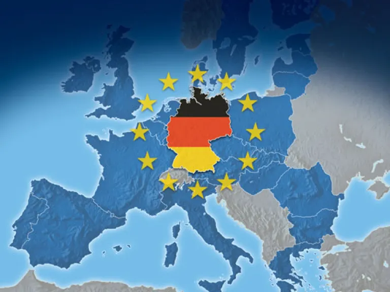 “Rather than constraining Germany’s geopolitical potential, the European Union now enhances it; Germany is on the verge of once again becoming a great power.” A map of the European Union