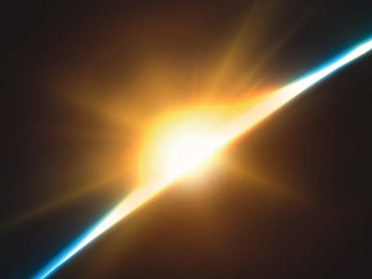 Sunrise over the Earth.