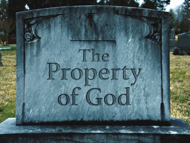 Four simple words defined this individual’s focus in life. And they expressed a great truth we all need to understand about God’s calling. A gravestone marker.