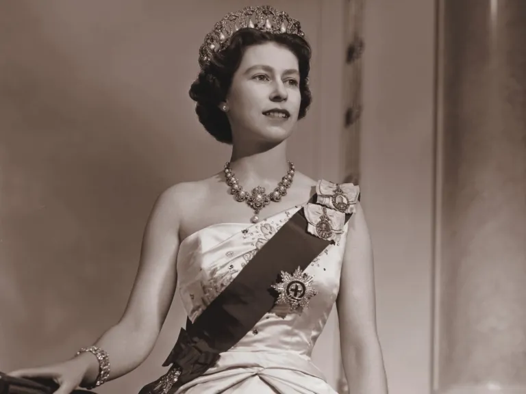 Queen Elizabeth II when she was younger.