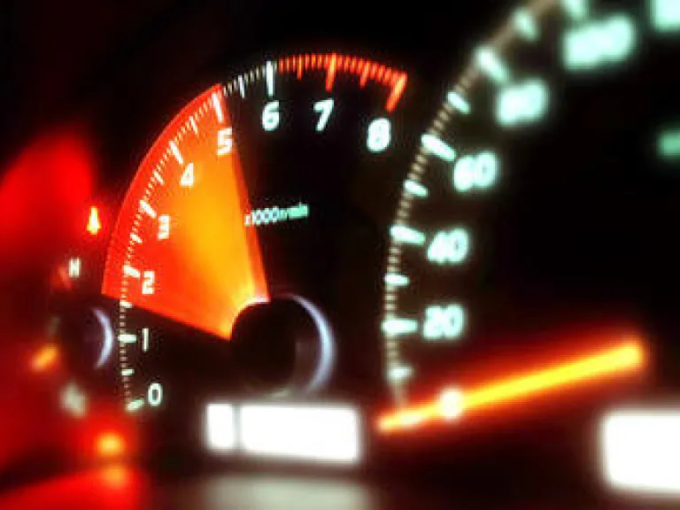 God's Way on the Highway: Principles for Driving speedometer in a car dashboard