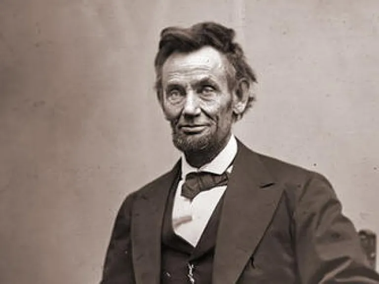 Lincoln's Qualities of Leadership Photo of Abraham Lincoln