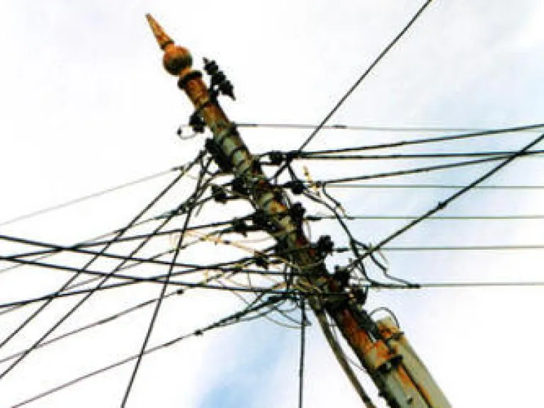 The Power of the Telegraph: What Is God Trying to Tell You? Telegraph pole and lines