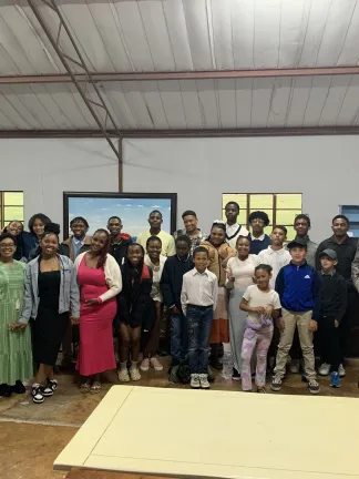 South Africa Youth Camp participants 2024