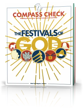Compass Check Fall 2019 Tilted Cover, God's Festivals Compass Check Fall 2019 Tilted Cover, God's Festivals