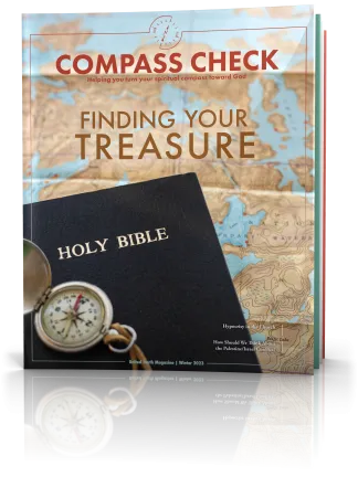 Compass Check Winter 2023 tilted cover