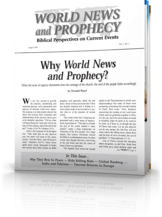 World News and Prophecy August 1998