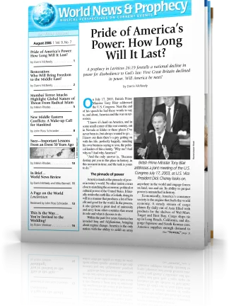 World News and Prophecy August 2006