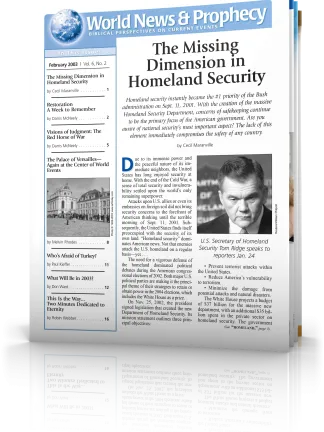 World News and Prophecy February 2003