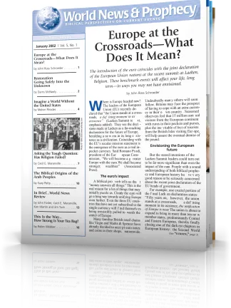 World News and Prophecy January 2002