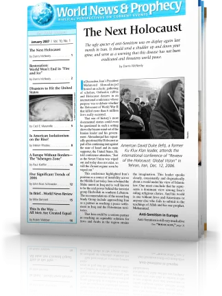 World News and Prophecy January 2007 World News and Prophecy January 2007