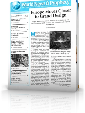 World News and Prophecy January 2008 World News and Prophecy January 2008