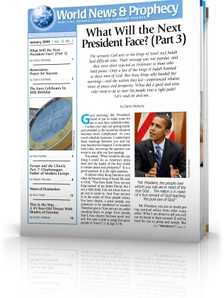 World News and Prophecy January 2009 World News and Prophecy January 2009