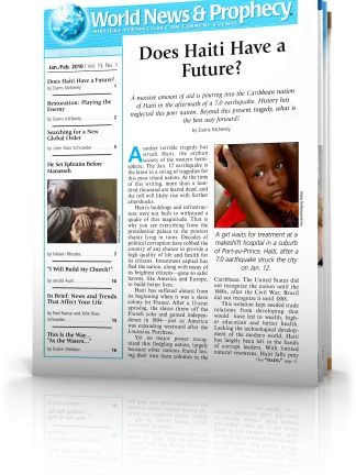 World News and Prophecy January - February 2010