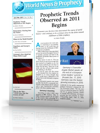 World News and Prophecy January - February 2011