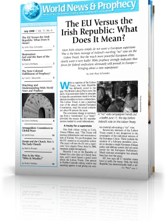 World News and Prophecy July 2008