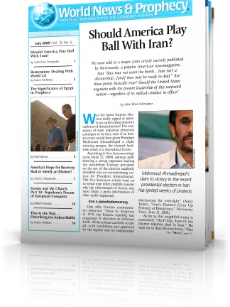 World News and Prophecy July 2009