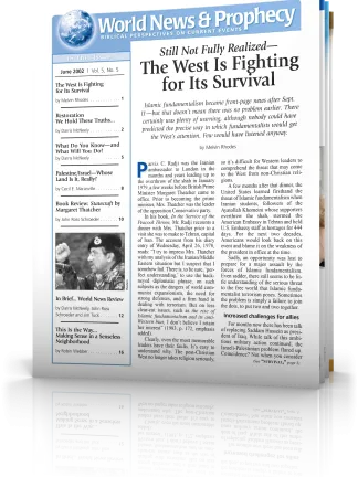 World News and Prophecy June 2002