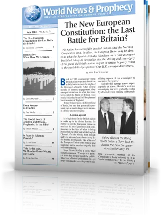 World News and Prophecy June 2003