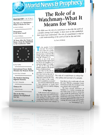 World News and Prophecy March - April 2007