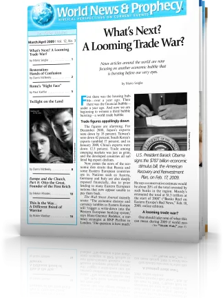 World News and Prophecy March - April 2009